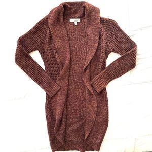 Maroon Cardigan